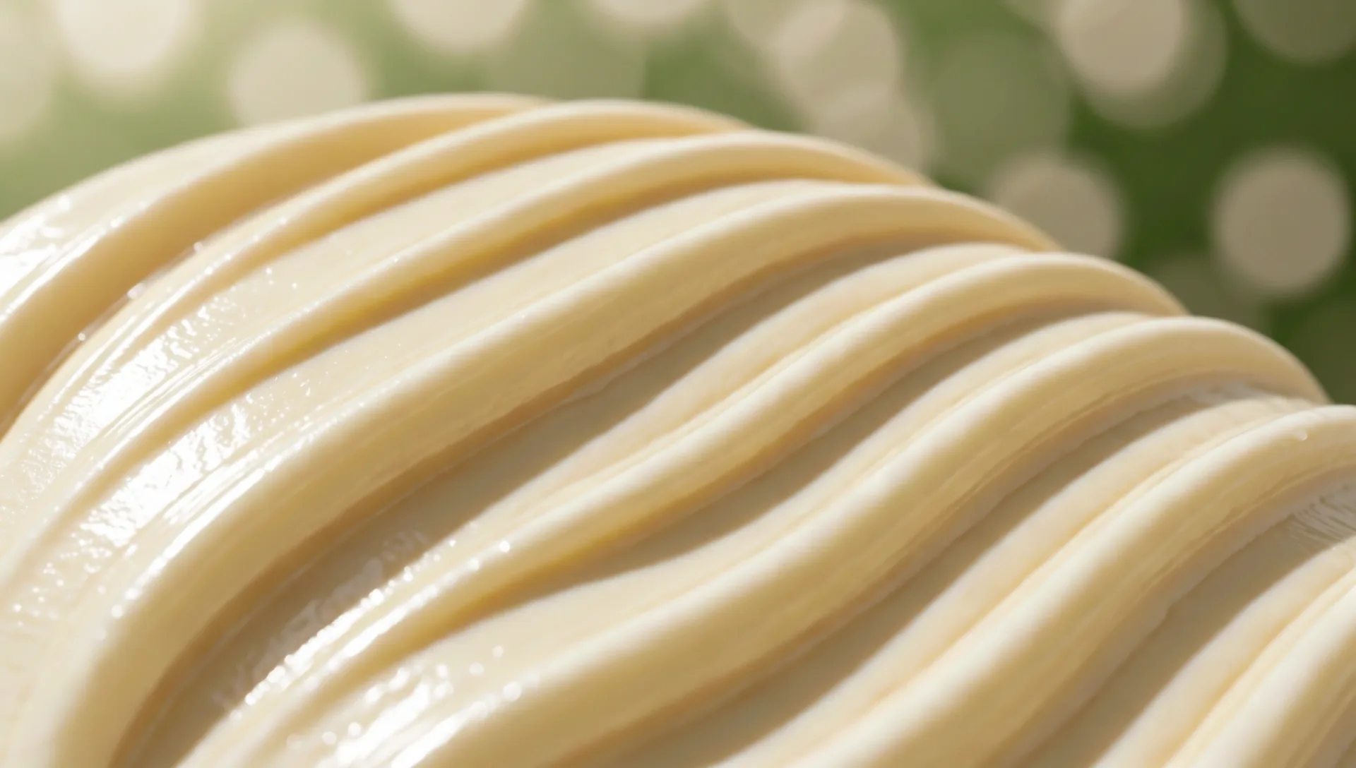 Premium rejuvenating cream texture
